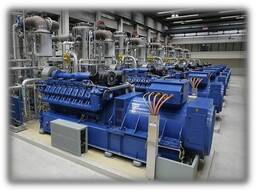 2000 kW gas power plant