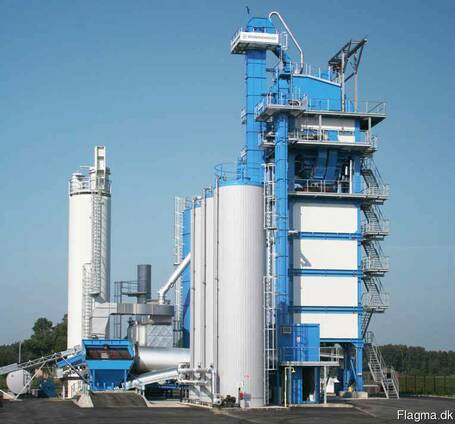 Brugt stationært asfaltanlæg Benninghoven TBA-200 t/t