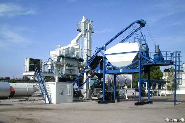 Brugt Benninghoven MBA 160 t/t mobilt asfaltanlæg, 2008