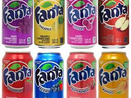 Coca Cola , Sprite , Fanta, Pepsi, 355ML Can / USA FANTA Berry Soda Can (355mL)