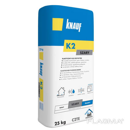 Distribution of tile adhesive