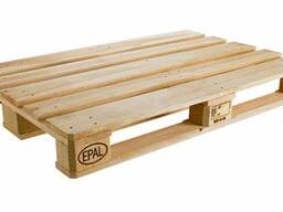 EPAL standard pine solid wooden pallet wood card board 1200*800 euro pallet