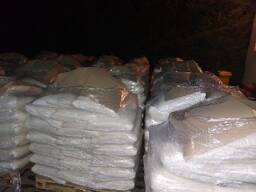 Hvidt sukker i pakker af 50 kg