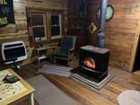 Indoor Freestanding Charcoal Fireplace Wood Burning Stove - photo 2