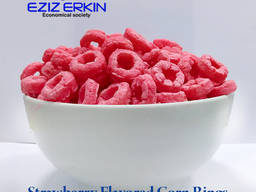 Strawberry Flavored Corn Rings