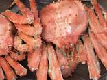 Whole red live king crab hot sale / best quality frozen whole swimming crab offer - фото 3