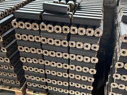 Octagonal Hardwood Pini Kay Briquettes | Oak &amp;; Hornbeam Wood Heat Logs