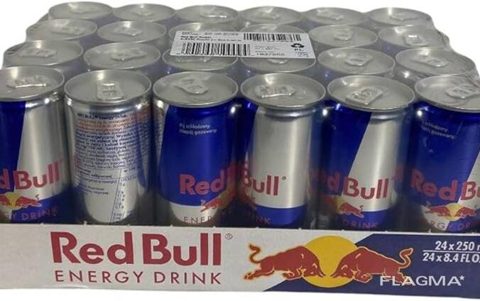Classic Redbull energy drinks, and sugar free redbull