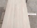 Solid-laminated and jointed oak furniture panels. - фото 2
