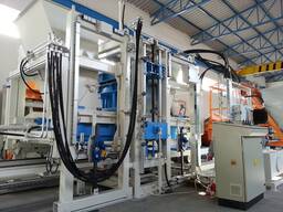 SUMAB R-500 produktionsmaskine til belægningsplader, START, Sverige (800 m2/skift)