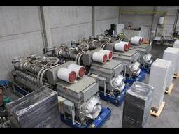 Used diesel generator MTU 2 MW 2018 container