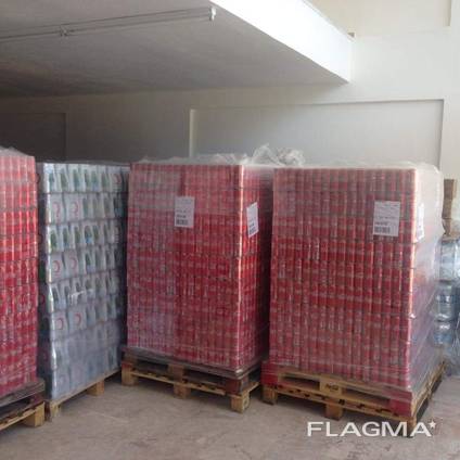 We have fresh stock of coca cola 330ML and red bull