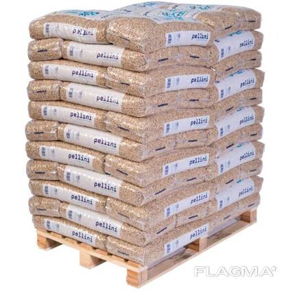 Wood pellets, ENA1 certified for Danish and eu market