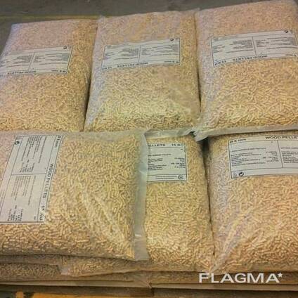 EN Plus-A1 Wood Pellets Wholesale Europe Wood Pellet In 15kg Plastic Bag